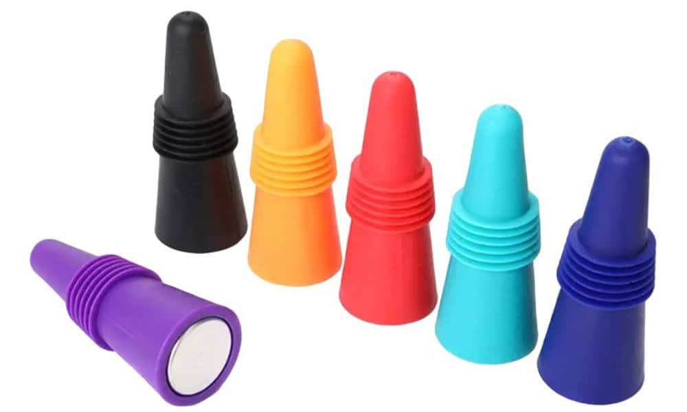 Siliconewinestopper colors1