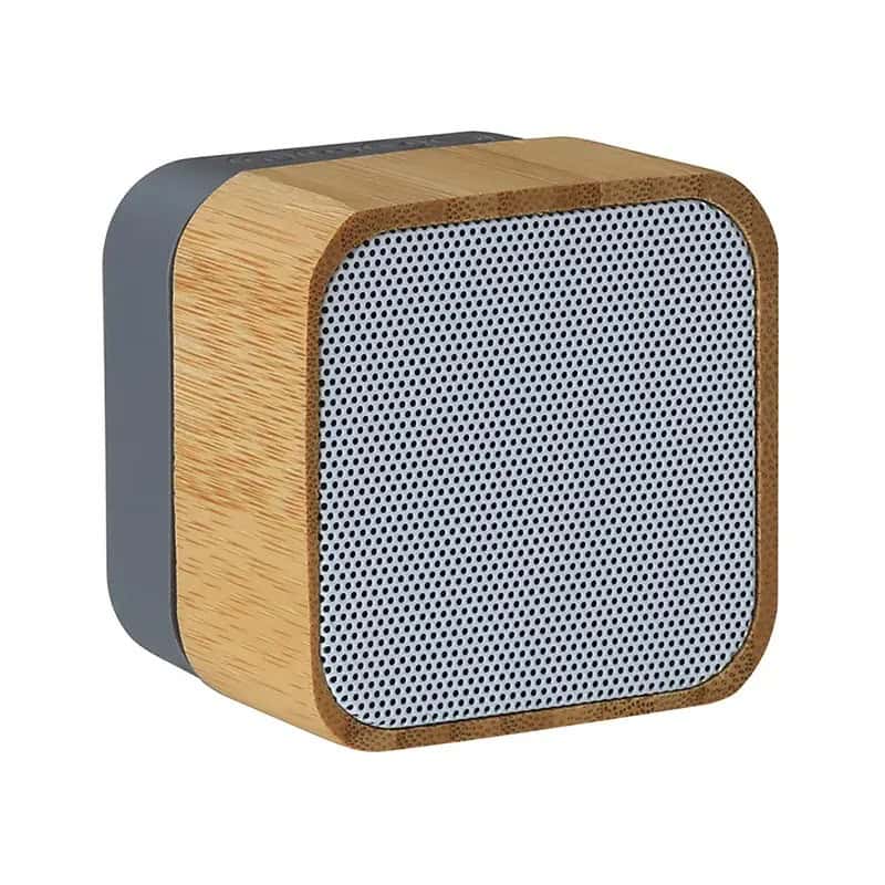 bluetoothspeaker bamboo mini front