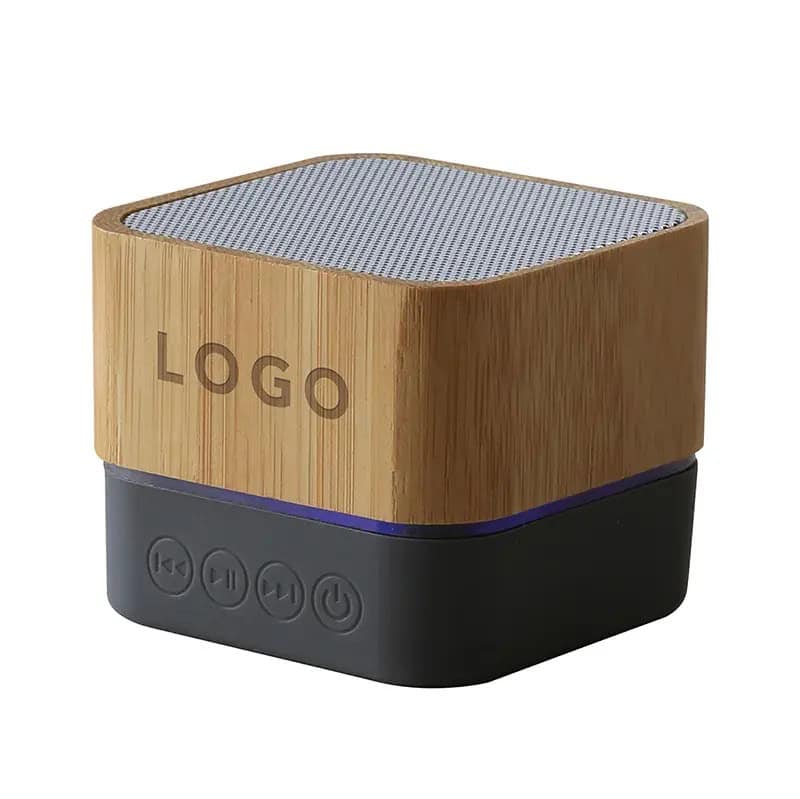 bluetoothspeaker bamboo mini logo
