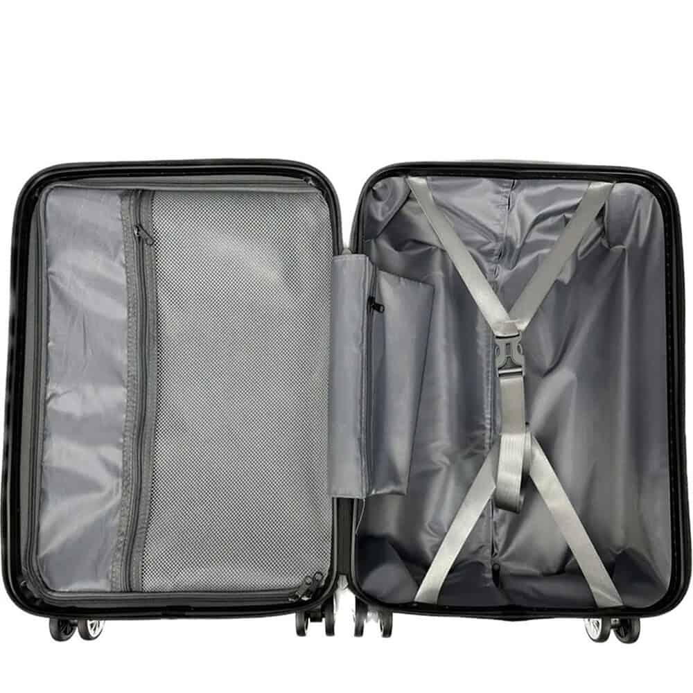 carryonluggage navy lining