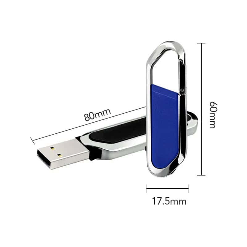 clipmetalusb blue size