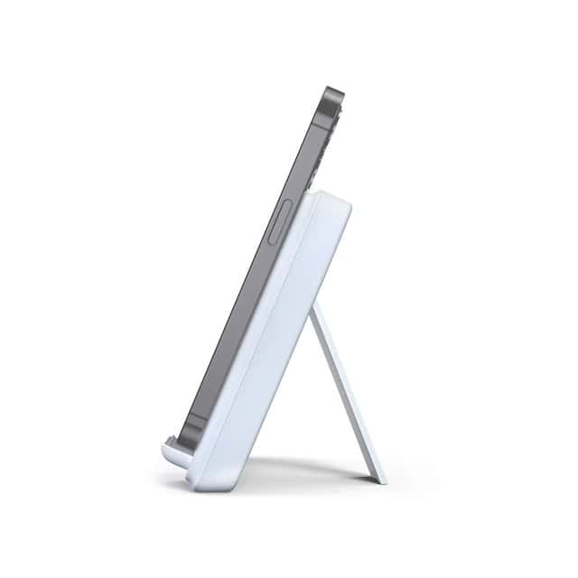 clockandcalendarwirelesschargingstation white side