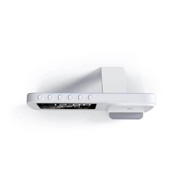 clockandcalendarwirelesschargingstation white top