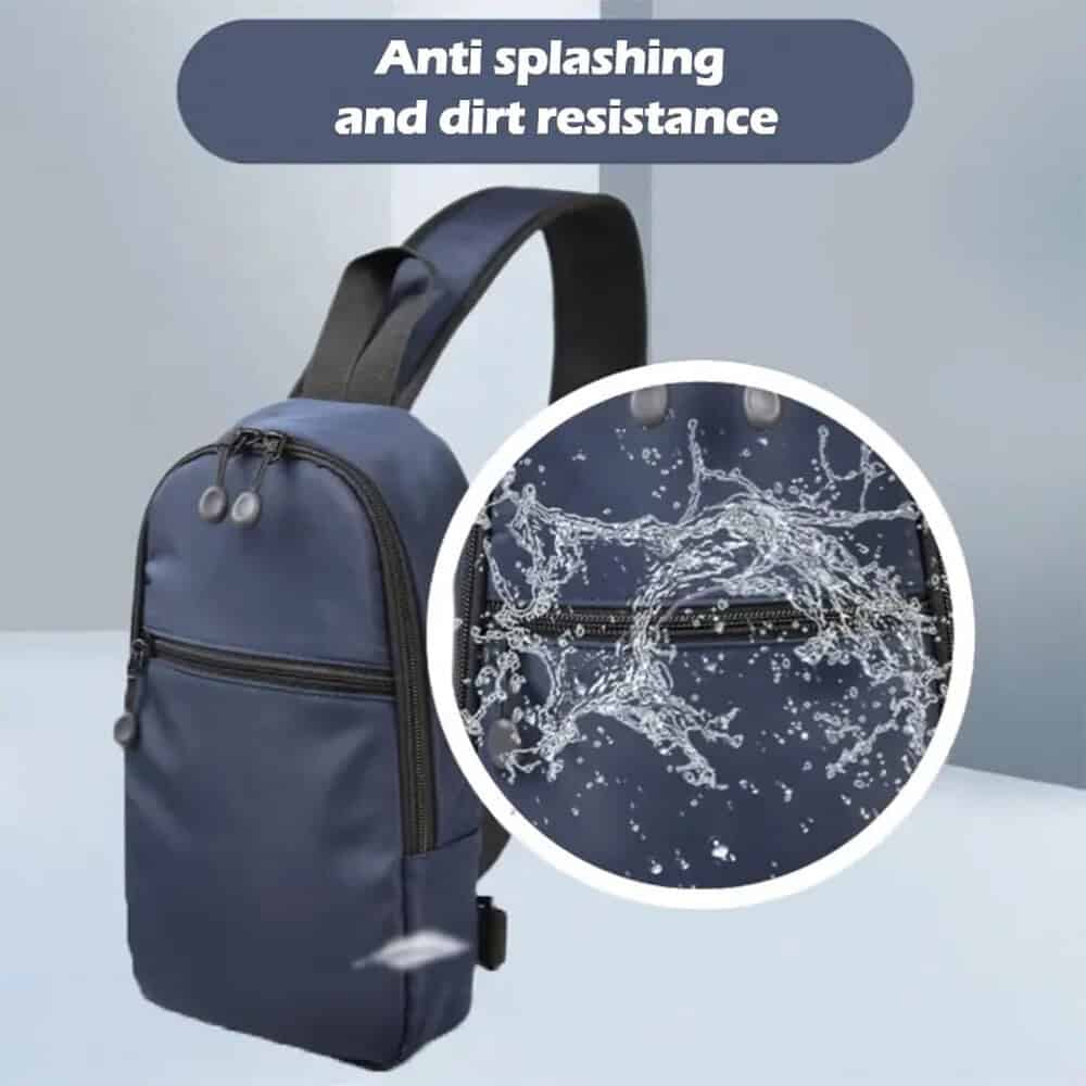 crossbodybag navy waterproof