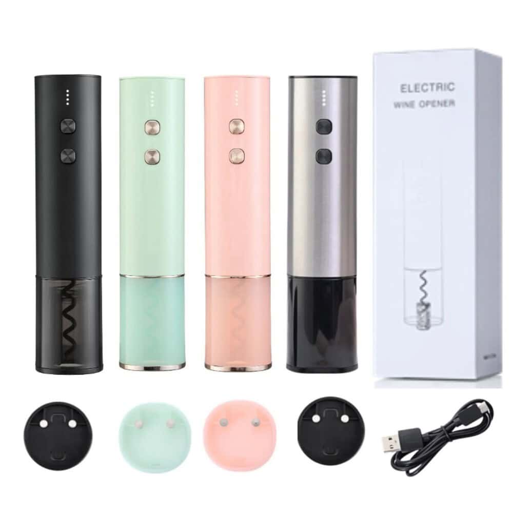 electricwineopener colors usbcable