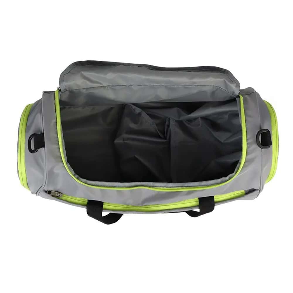 gymduffelbag gray inside