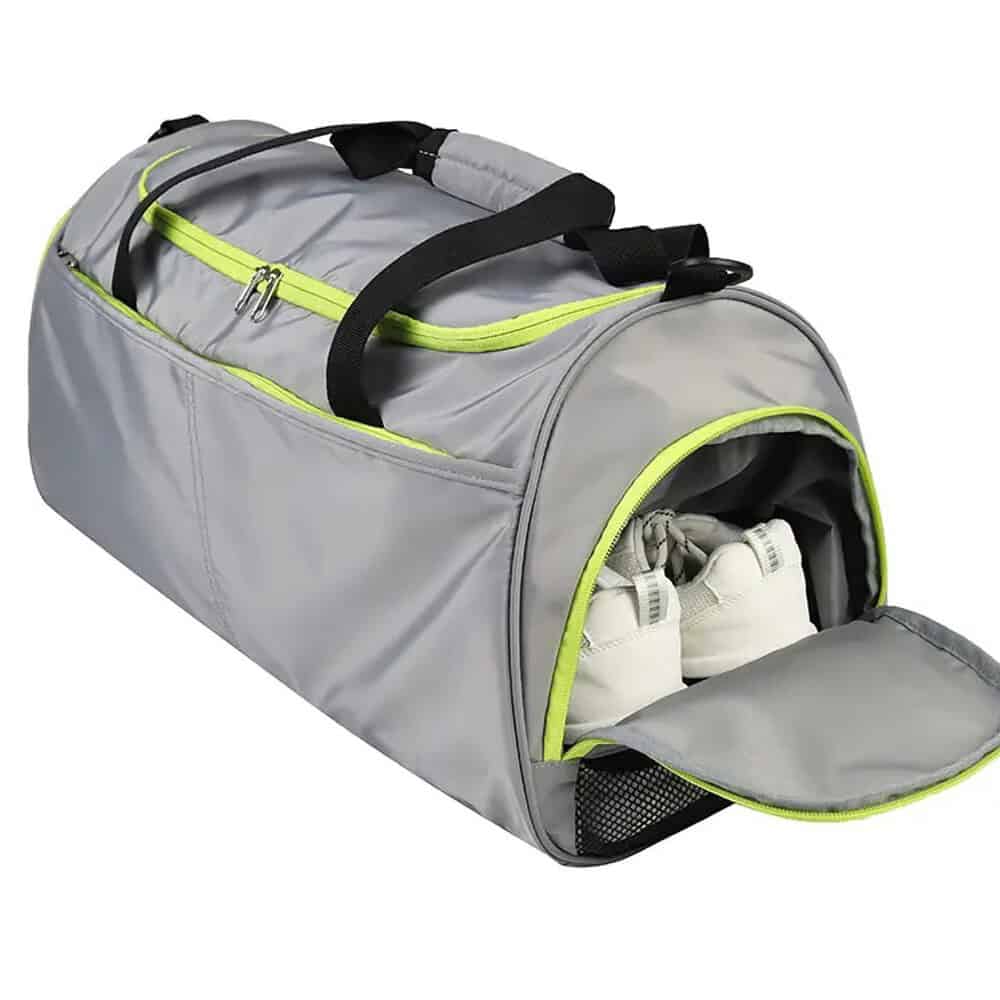 gymduffelbag gray side1