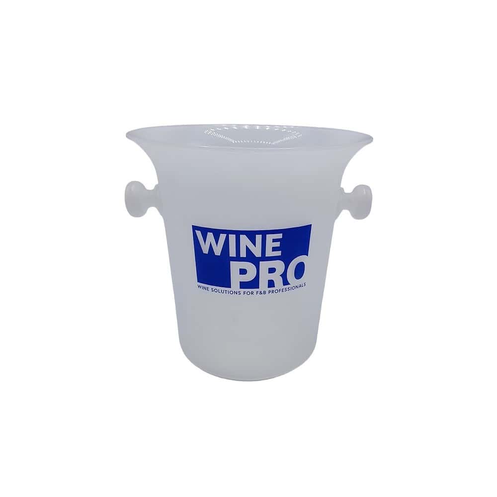 icebucket plastic white front
