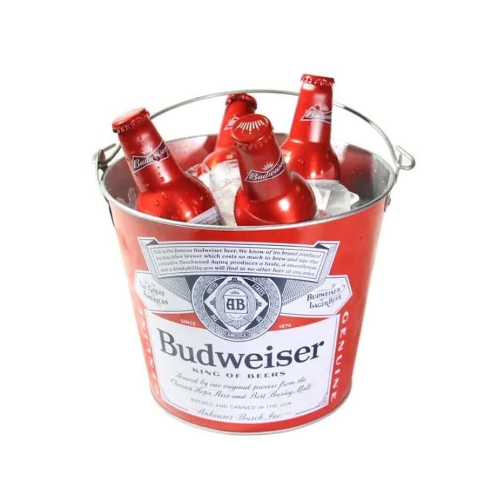 icebucket roundmetaltin red