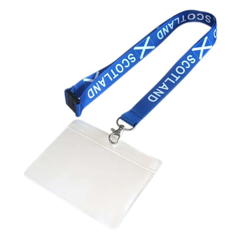 lanyard logo plasticcardholder
