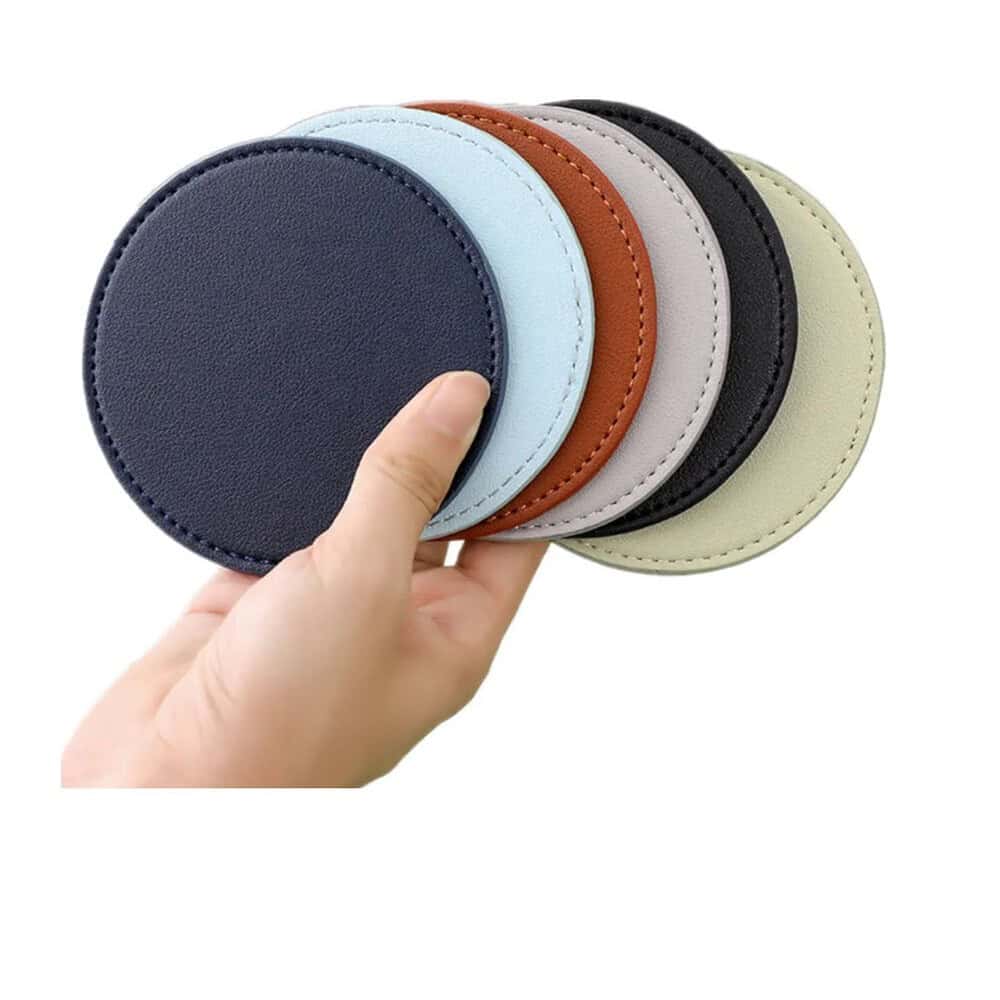 leathercoaster colors embosslogo