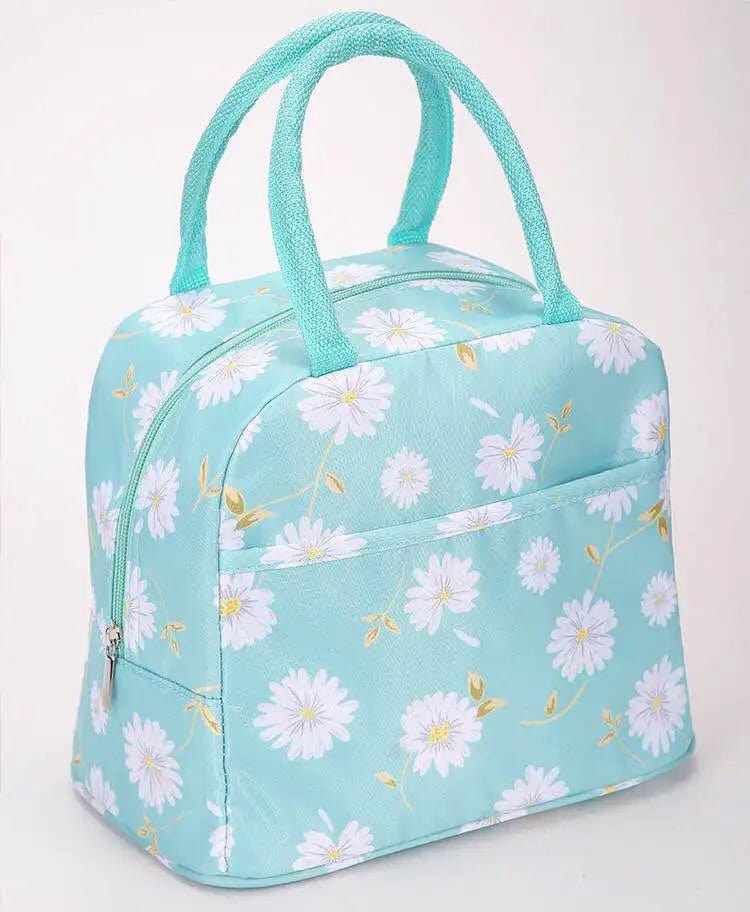 lunchcoolerbag green front