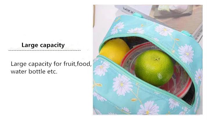 lunchcoolerbag green inside