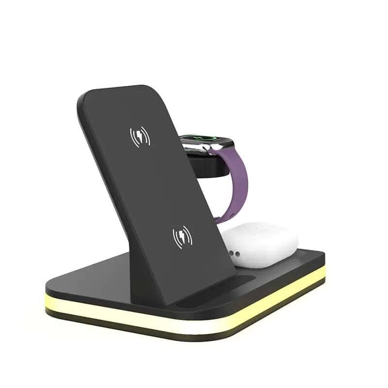 magneticwirelesschargingstation black lamp
