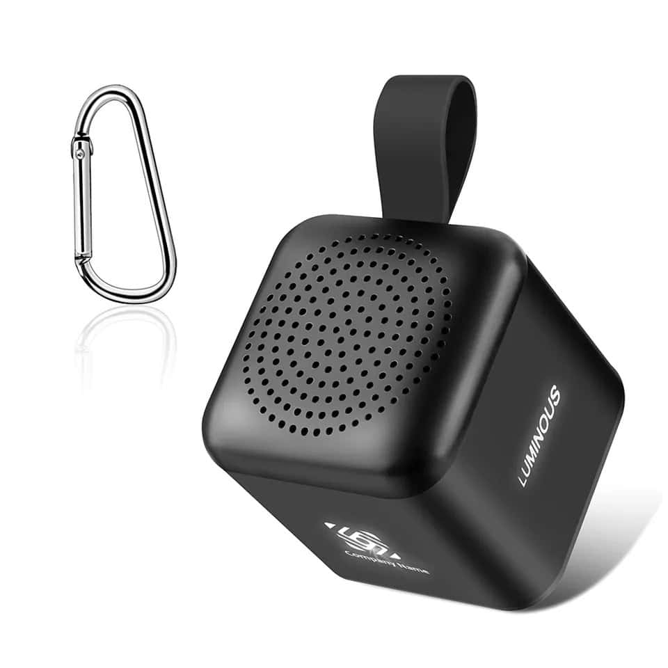 miniwirelessspeaker black side