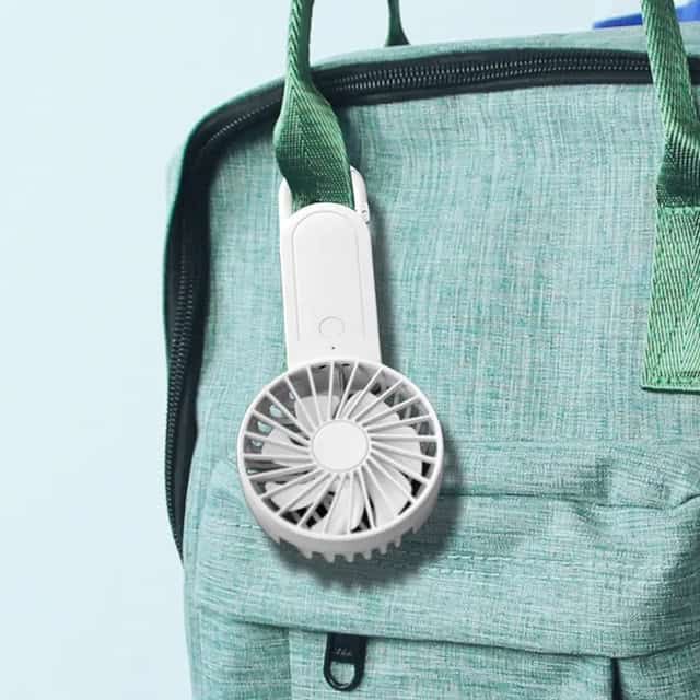 portablefan white easytocarry