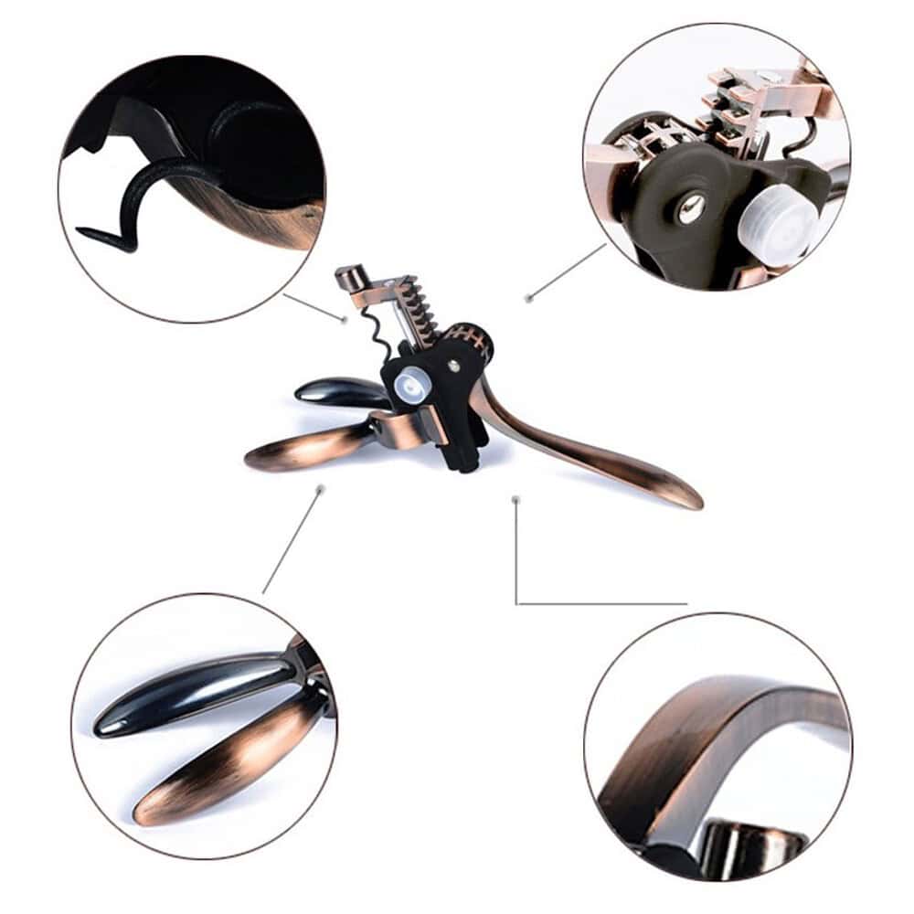 rabbitlevercorkscrew brass accessories