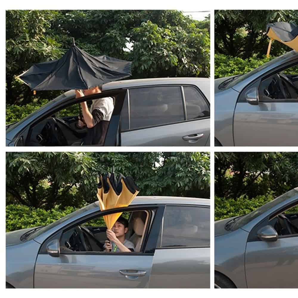 reverseumbrella open close