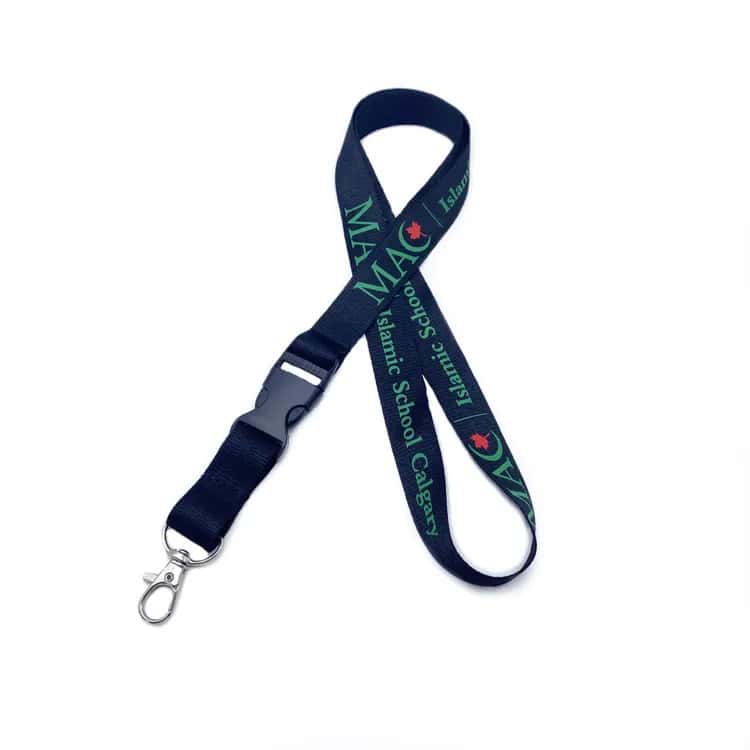 rpetlanyard black metalhook
