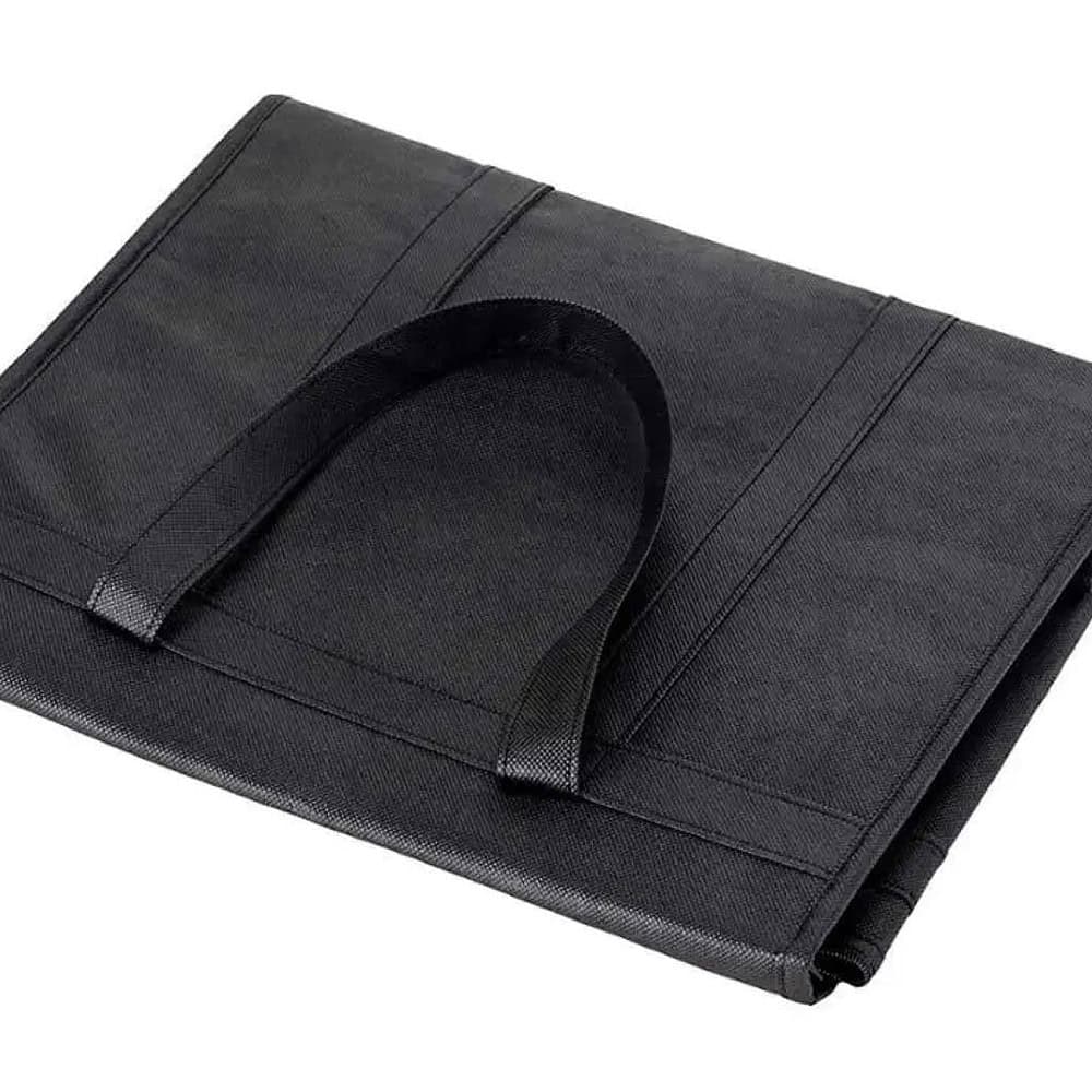 spunbondshoppingbag black fold