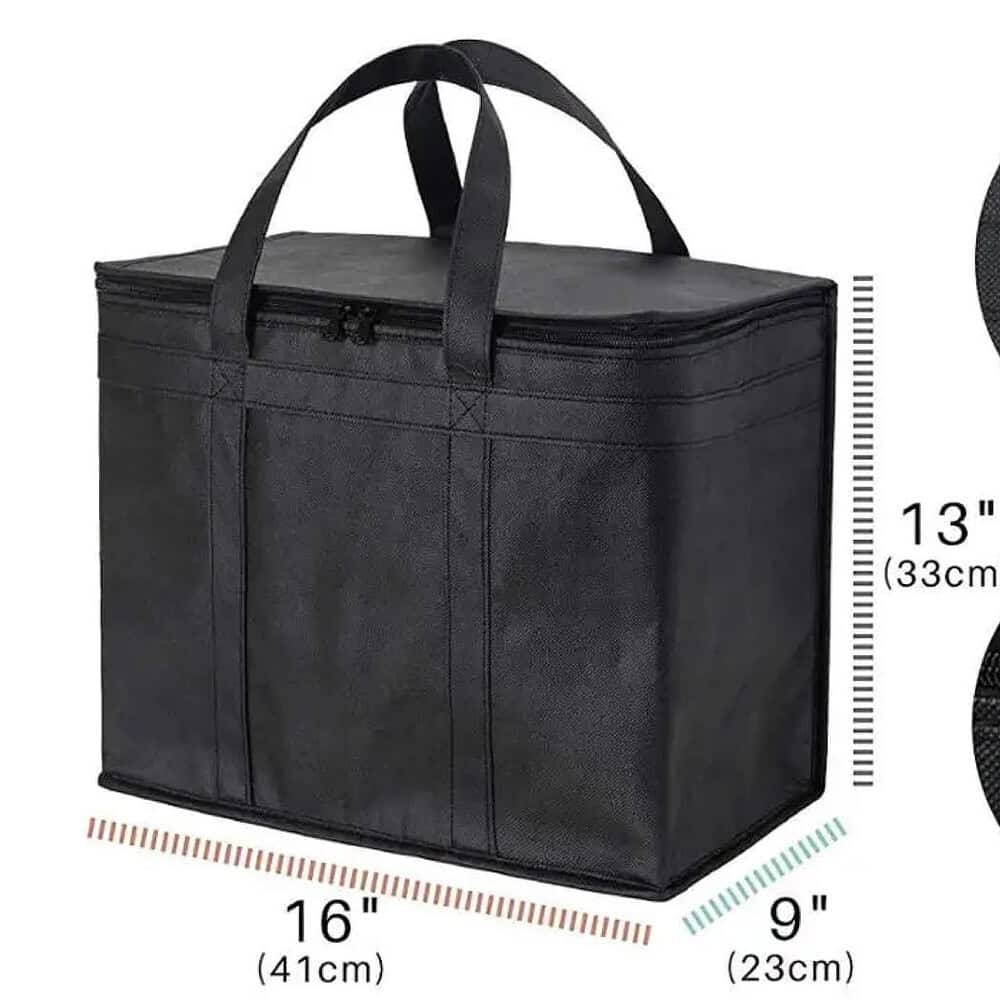 spunbondshoppingbag black size