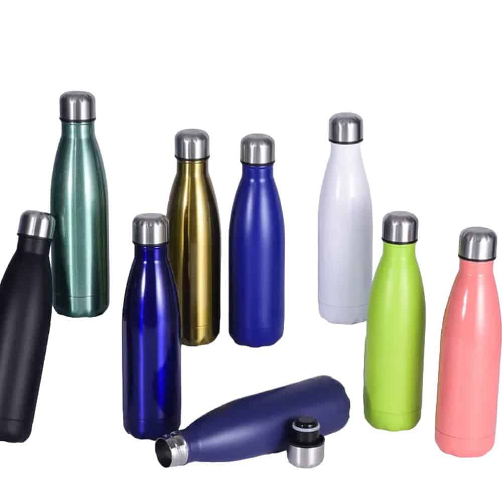 stainlesssteelbottle colashaped colors