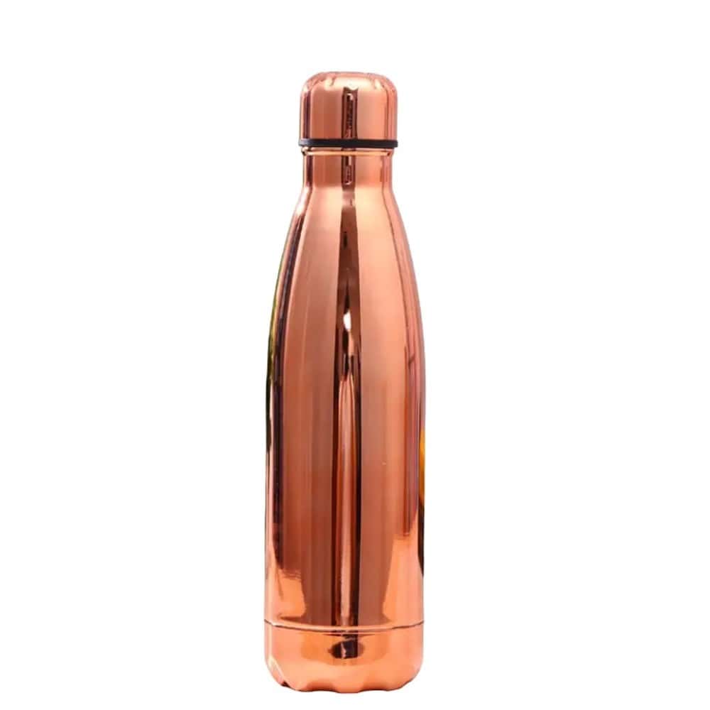 stainlesssteelbottle colashaped coppercolor