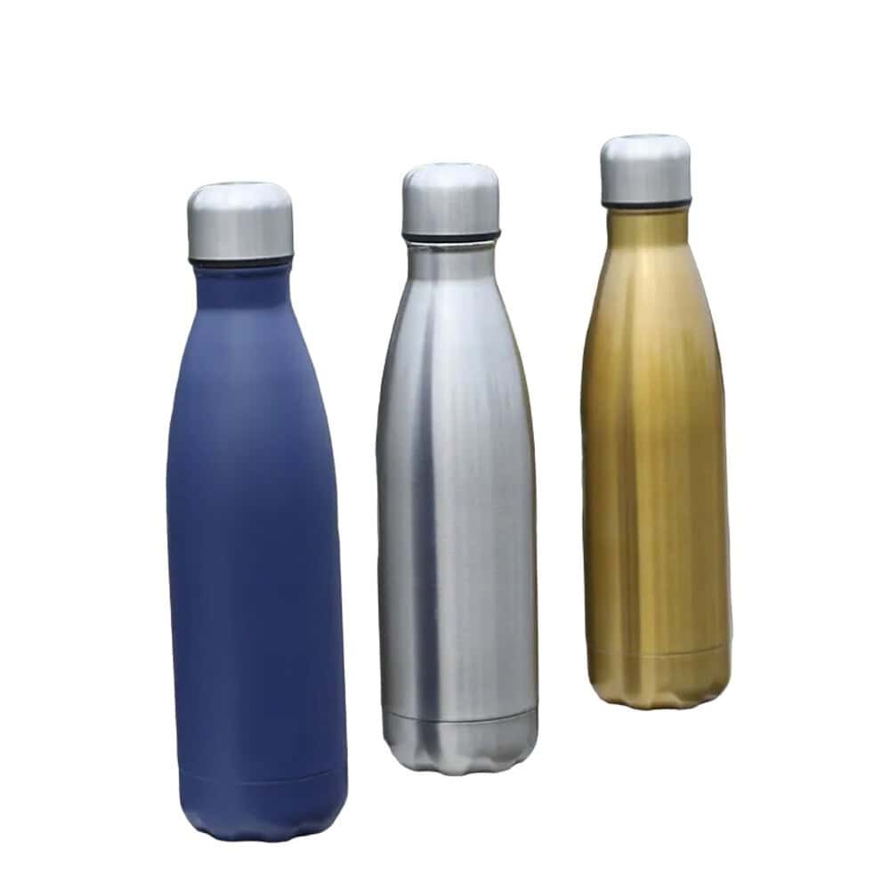 stainlesssteelbottle colashaped front