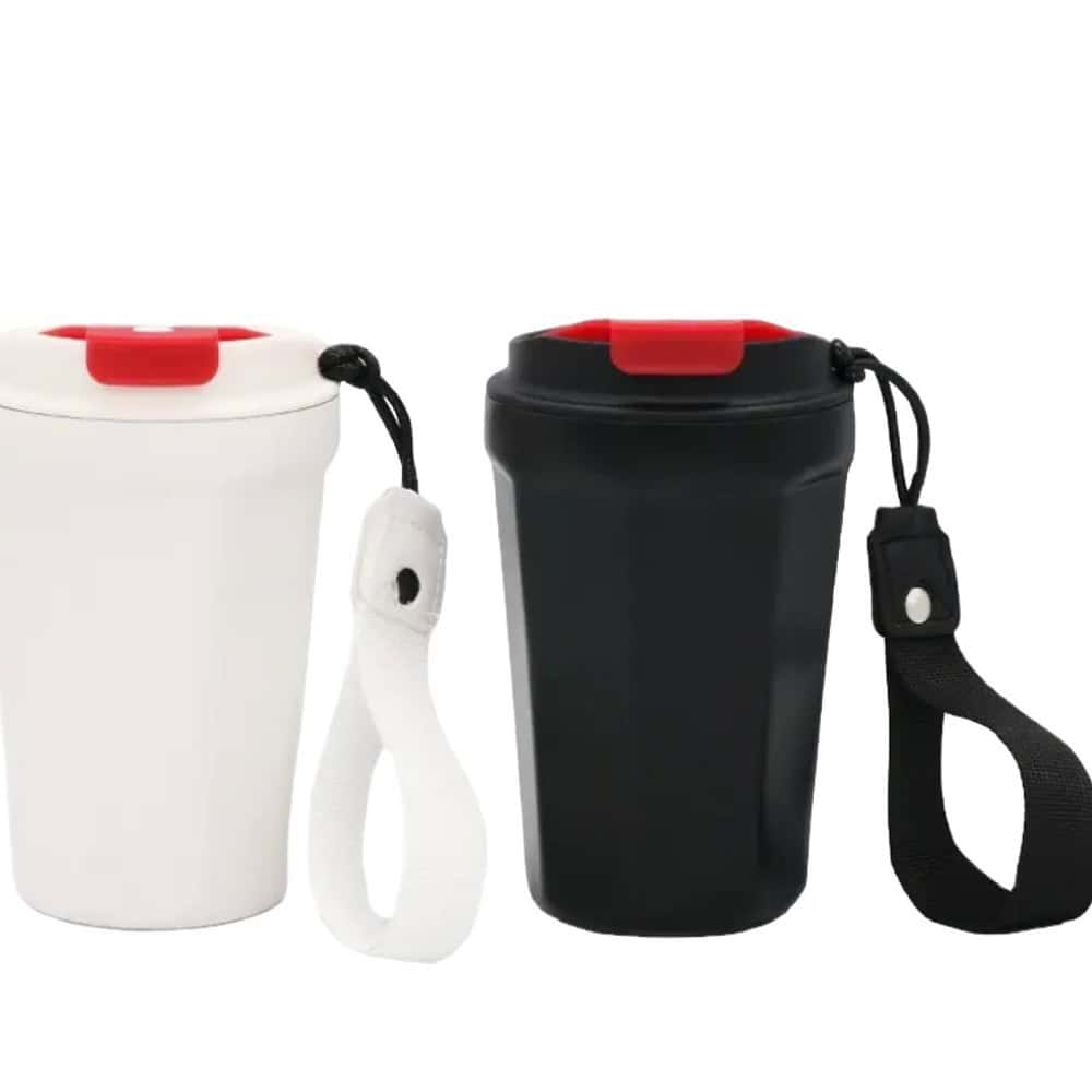 stainlesssteeltumbler 350ml black white