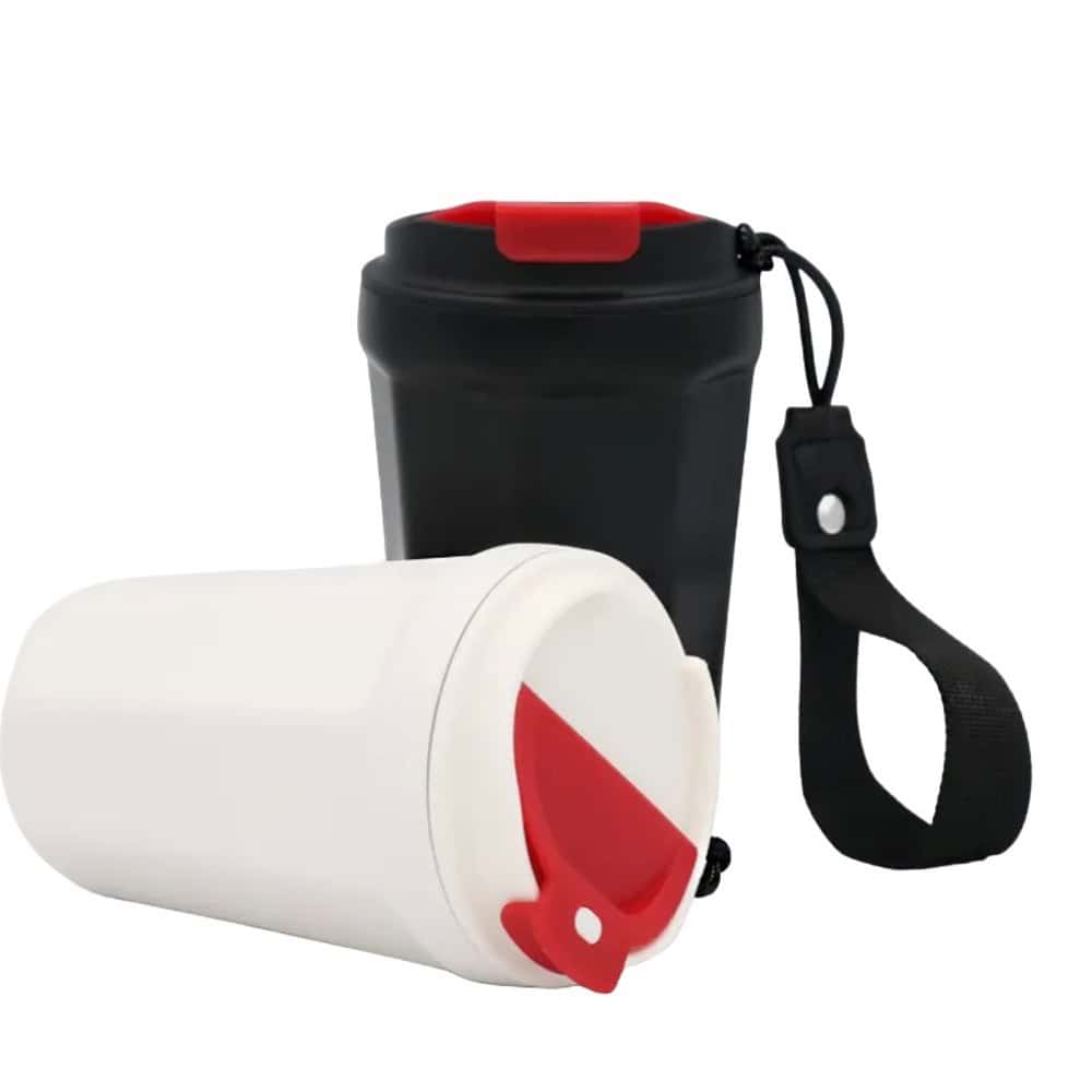 stainlesssteeltumbler 350ml white side