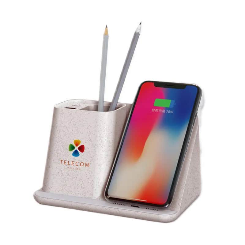 wirelesscharger phonestand wheatstraw front