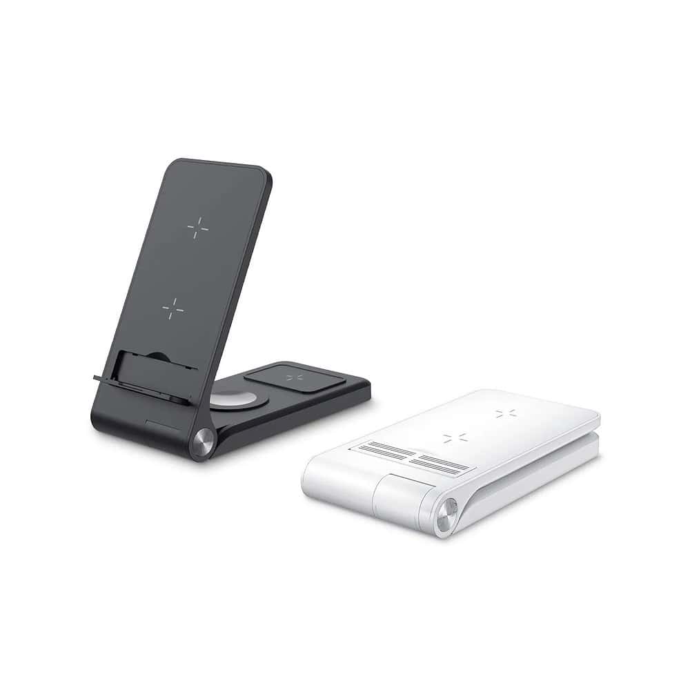 wirelesschargingstation blackandwhite