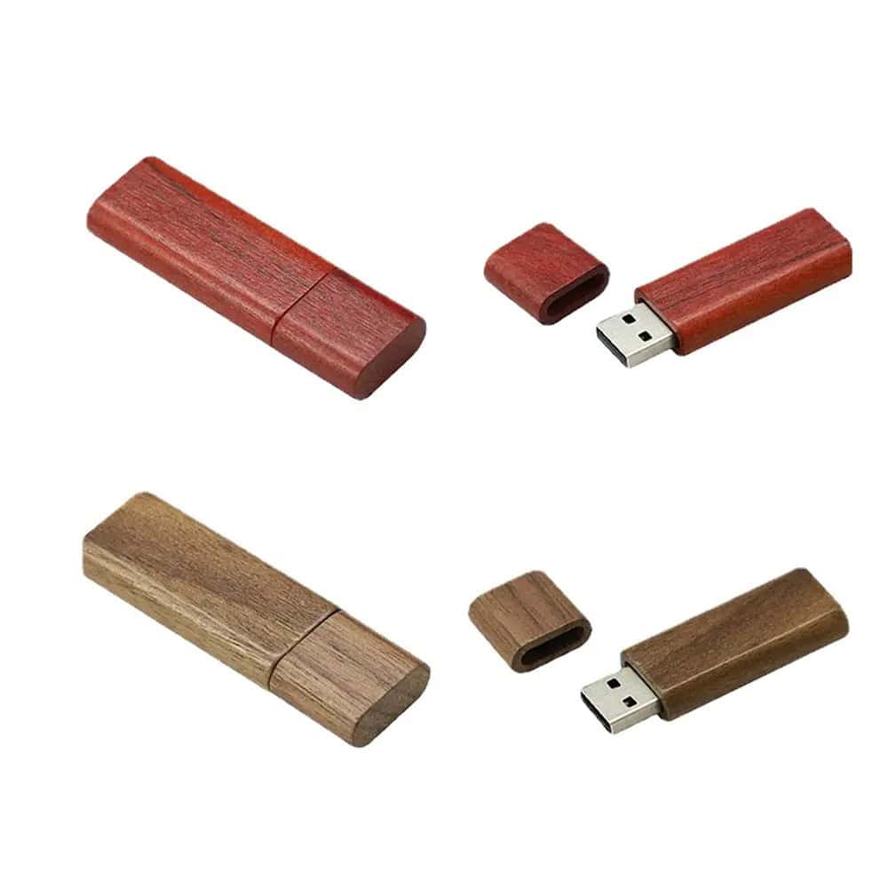 woodenusb redandbrown lid
