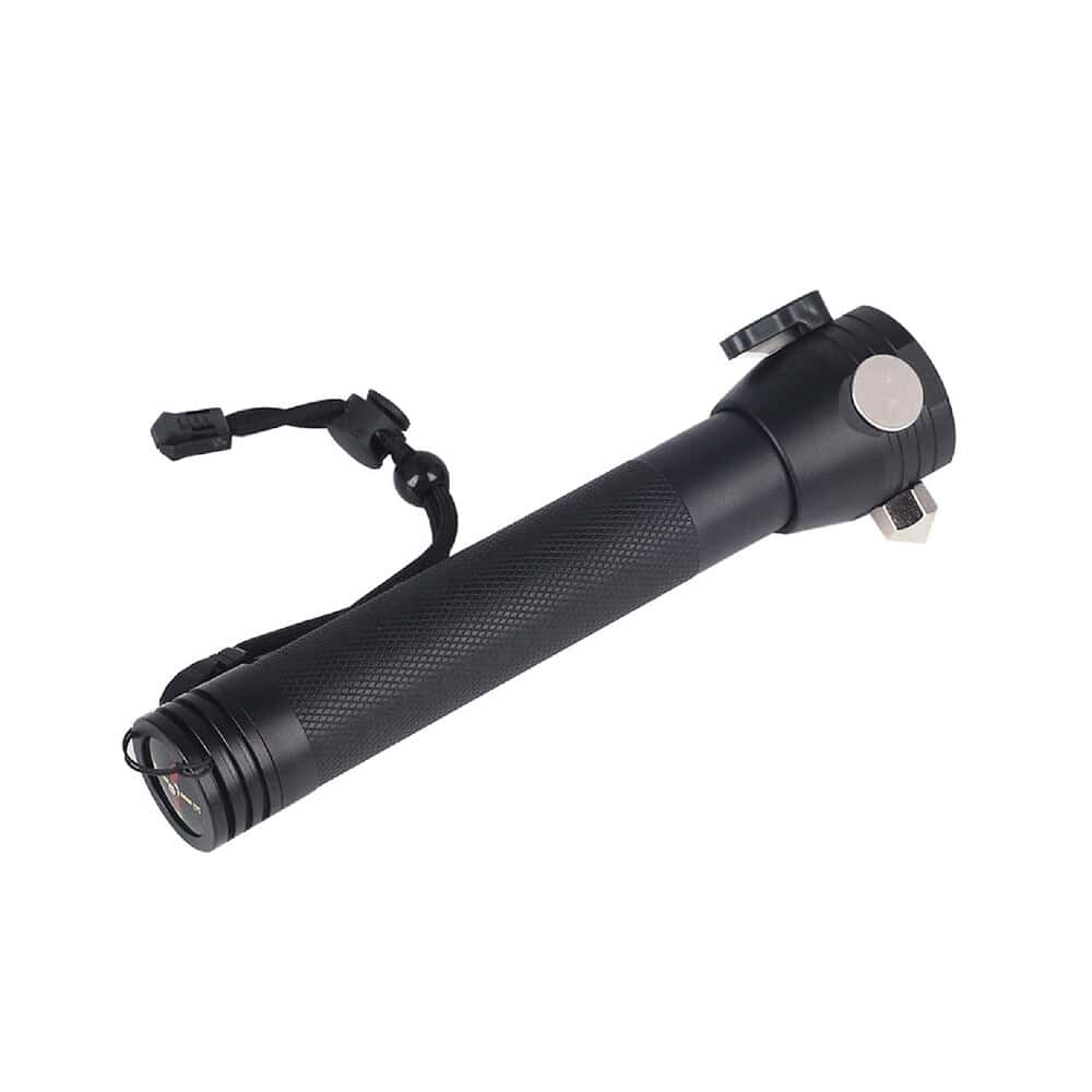 Multifunctionflashlight black back