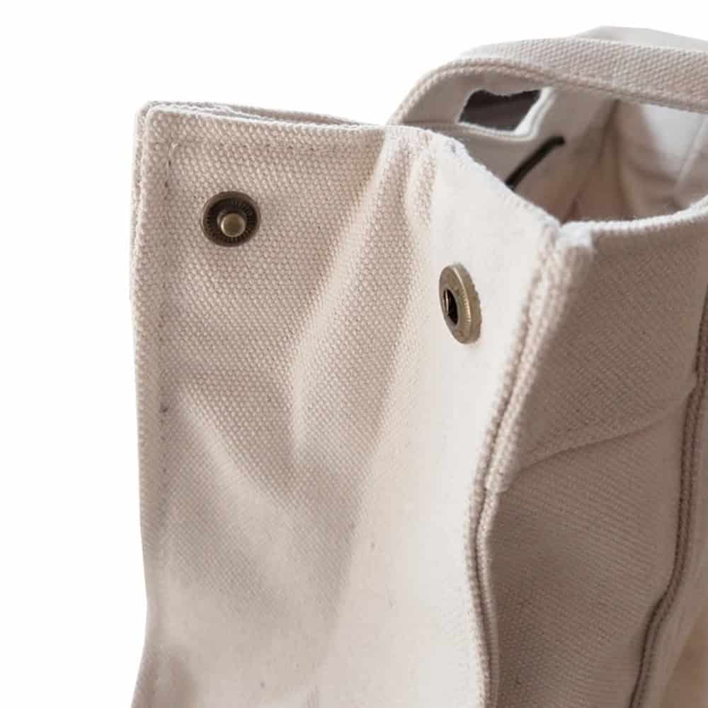 canvastotebag natural side buttons