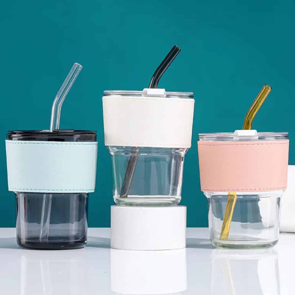 coffeeglasscup leathersleeves colors