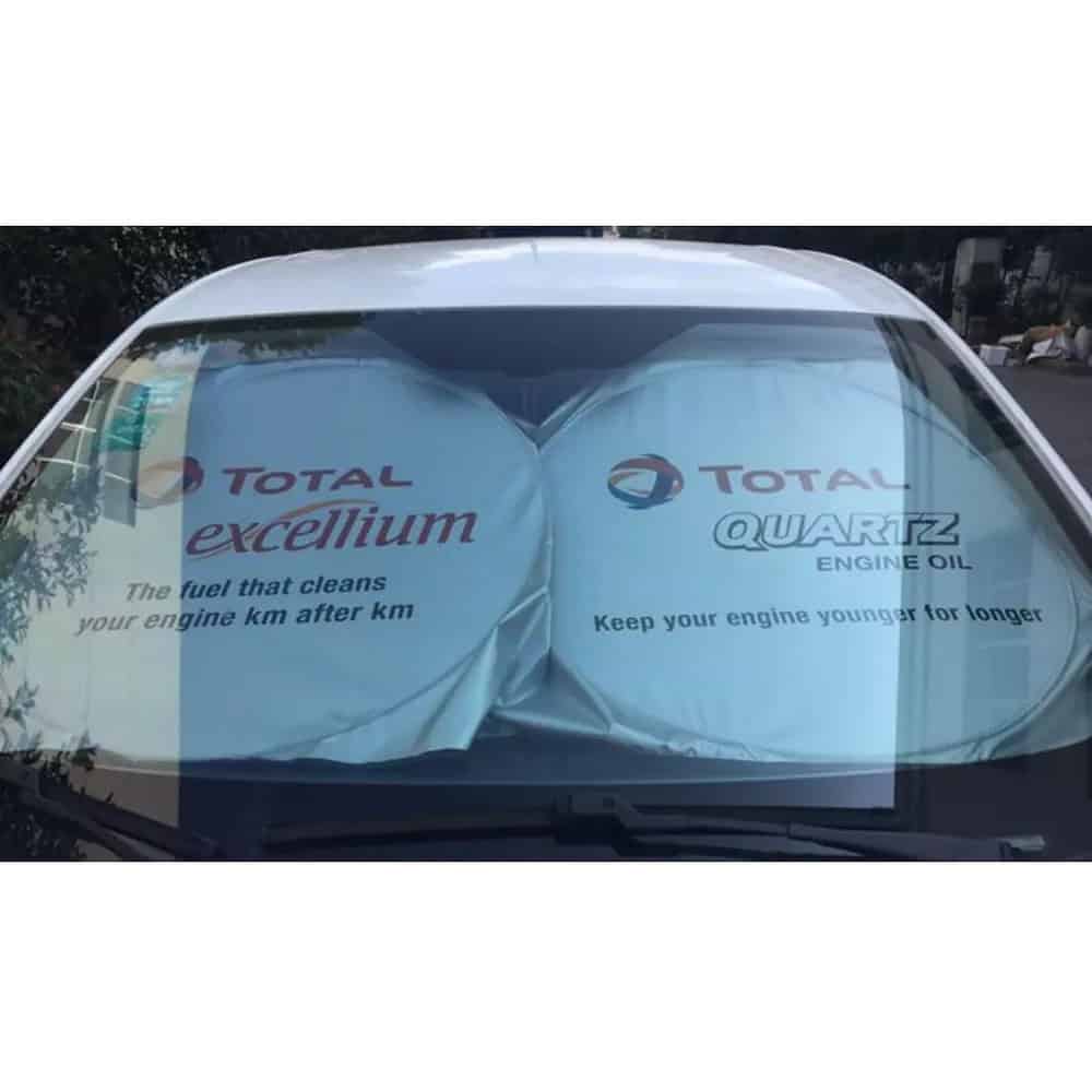 frontwindowcar sunshade silver incar