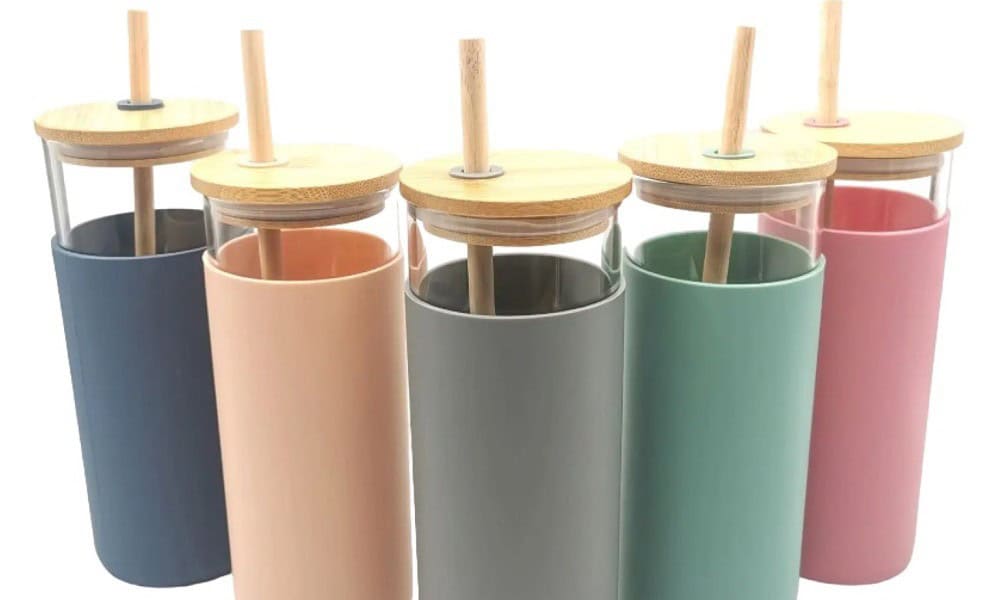 glassbottle siliconesleeves straw 1