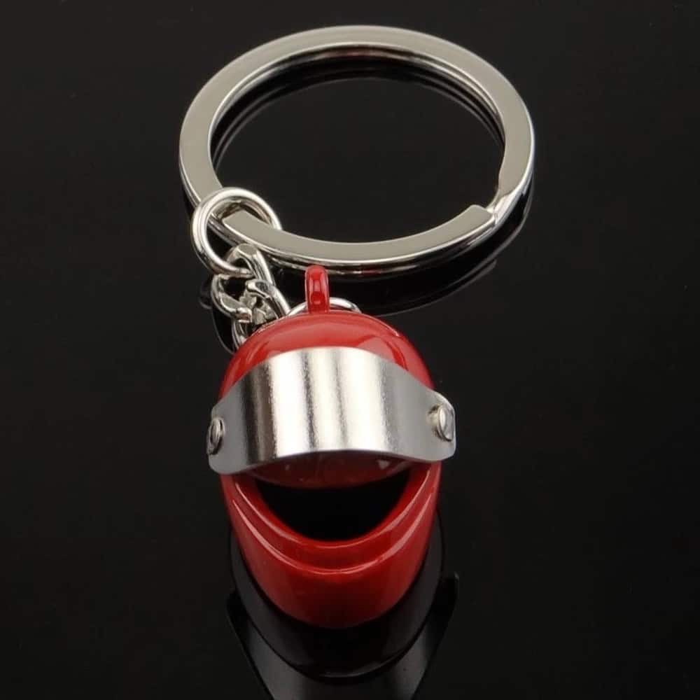 helmetkeychain red front