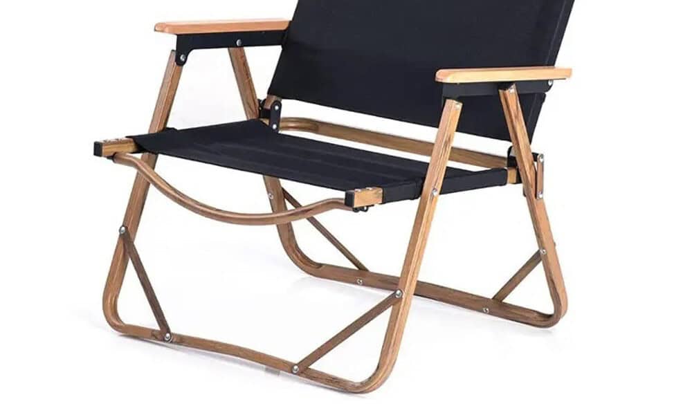 kermitcampingchair black wooden 1