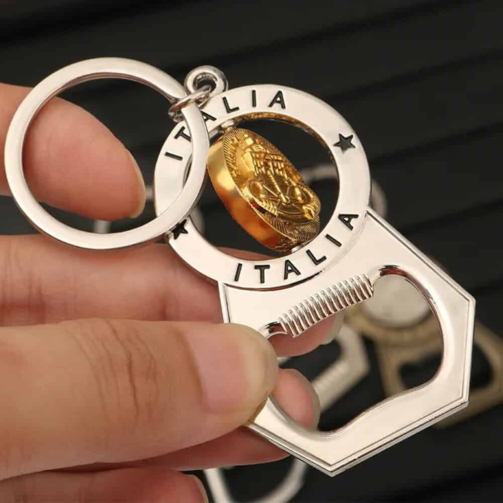 metalbottleopenerkeychain metal rotate