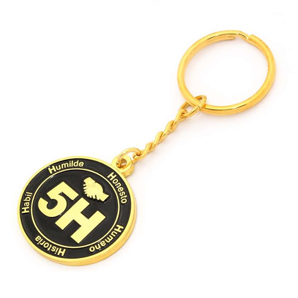 metalkeychain newmold gold