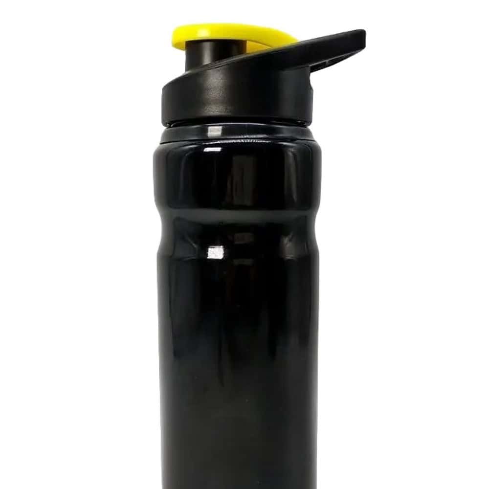 sportsbottle aluminum black front