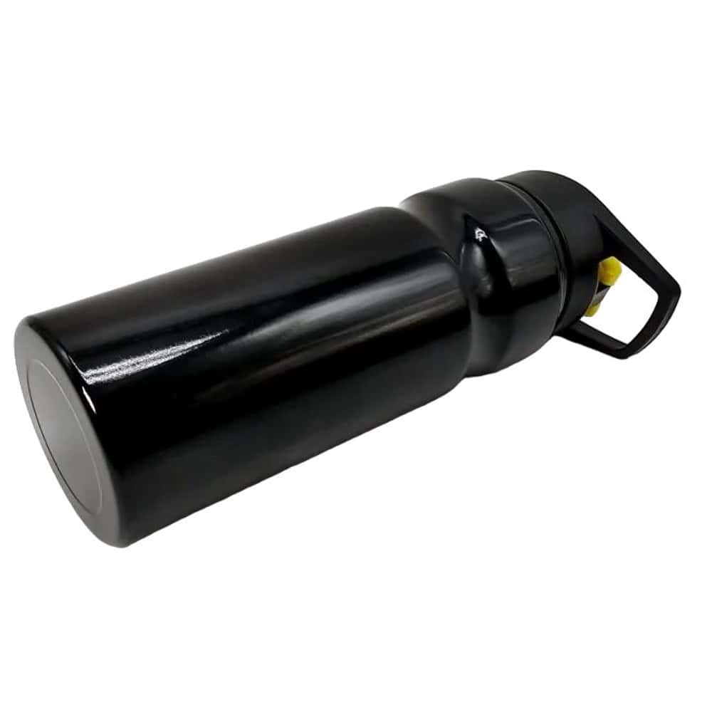sportsbottle aluminum black side