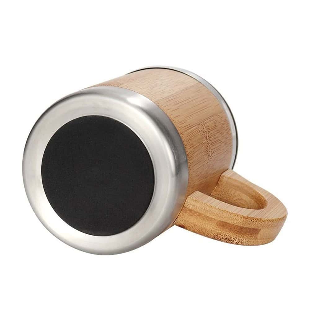 stainlesssteelmug bamboo bottom