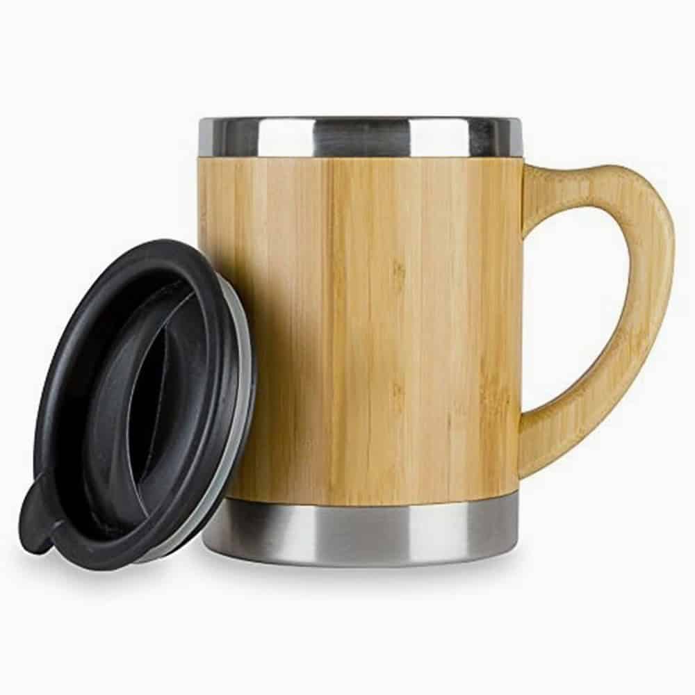 stainlesssteelmug bamboo front