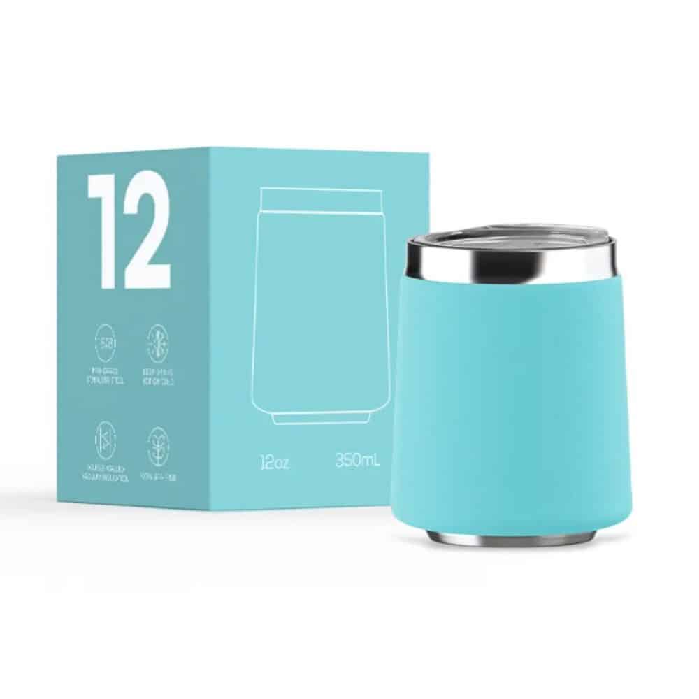 stainlesssteelmug doublewall blue box