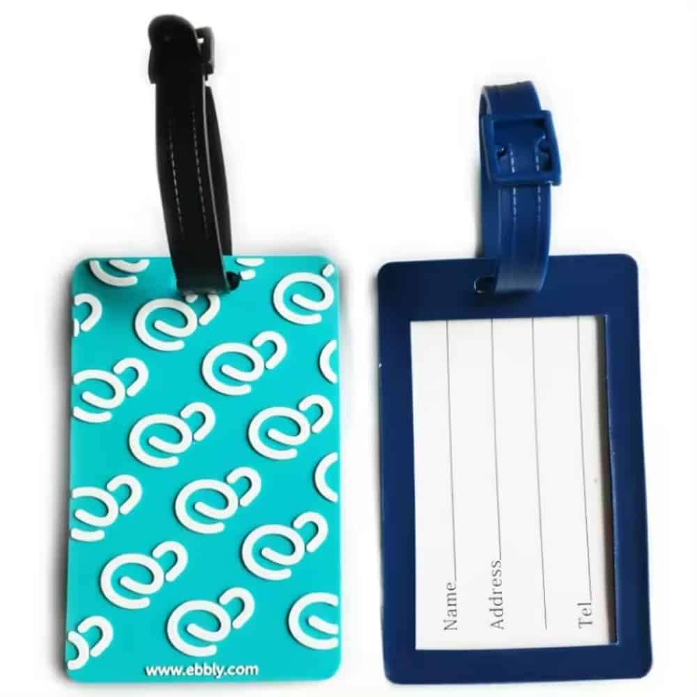luggagetag softpvc green