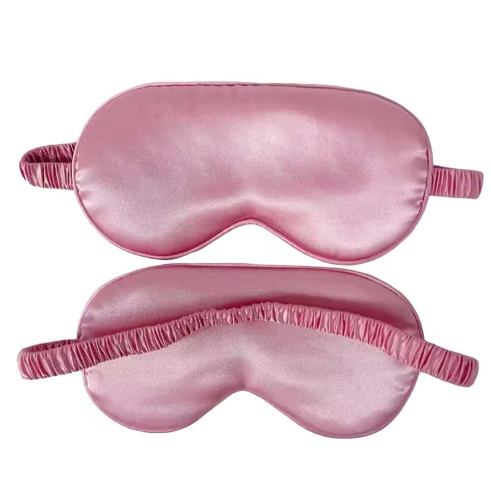 sleepingeyemask silk front back