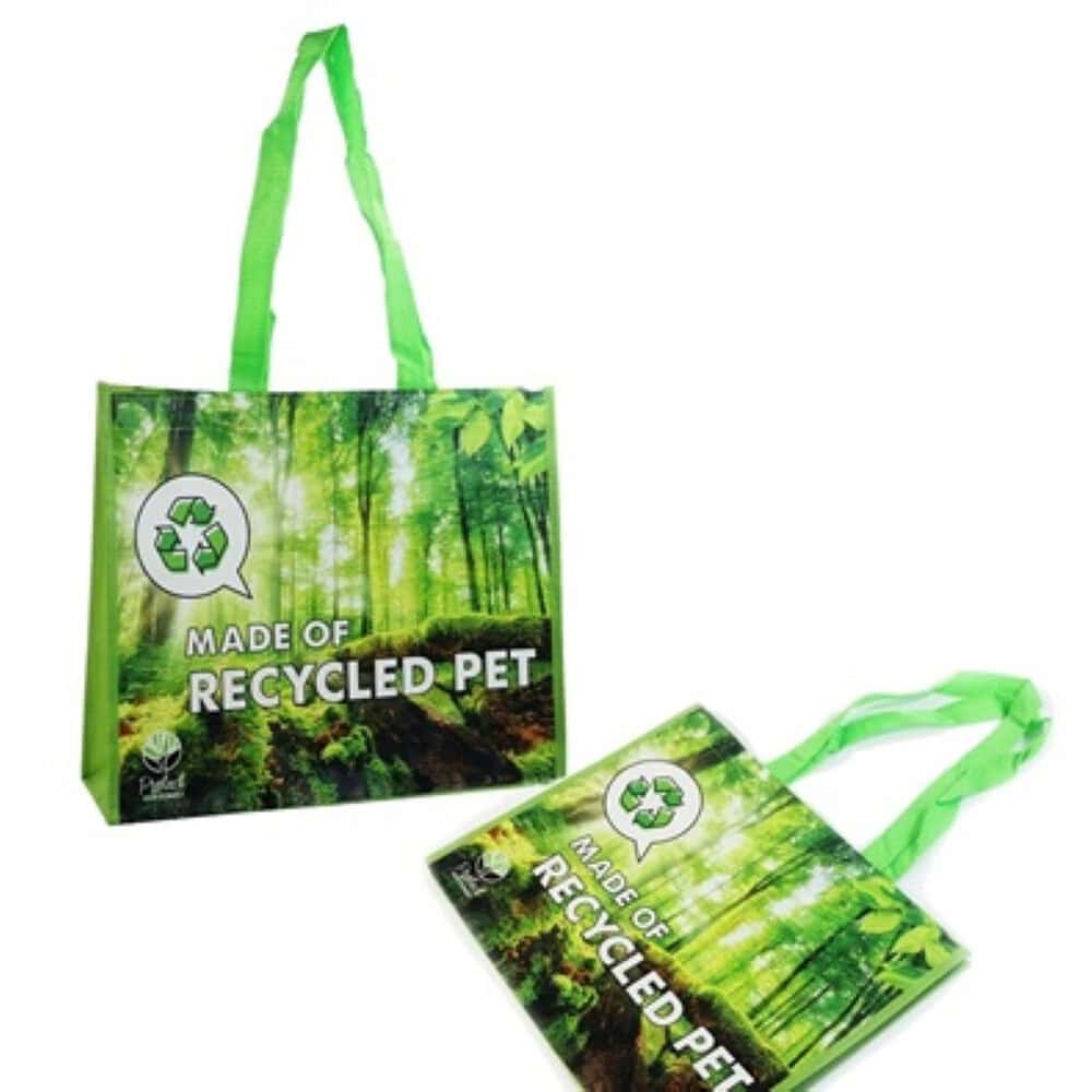 RPETshoppingbag green front